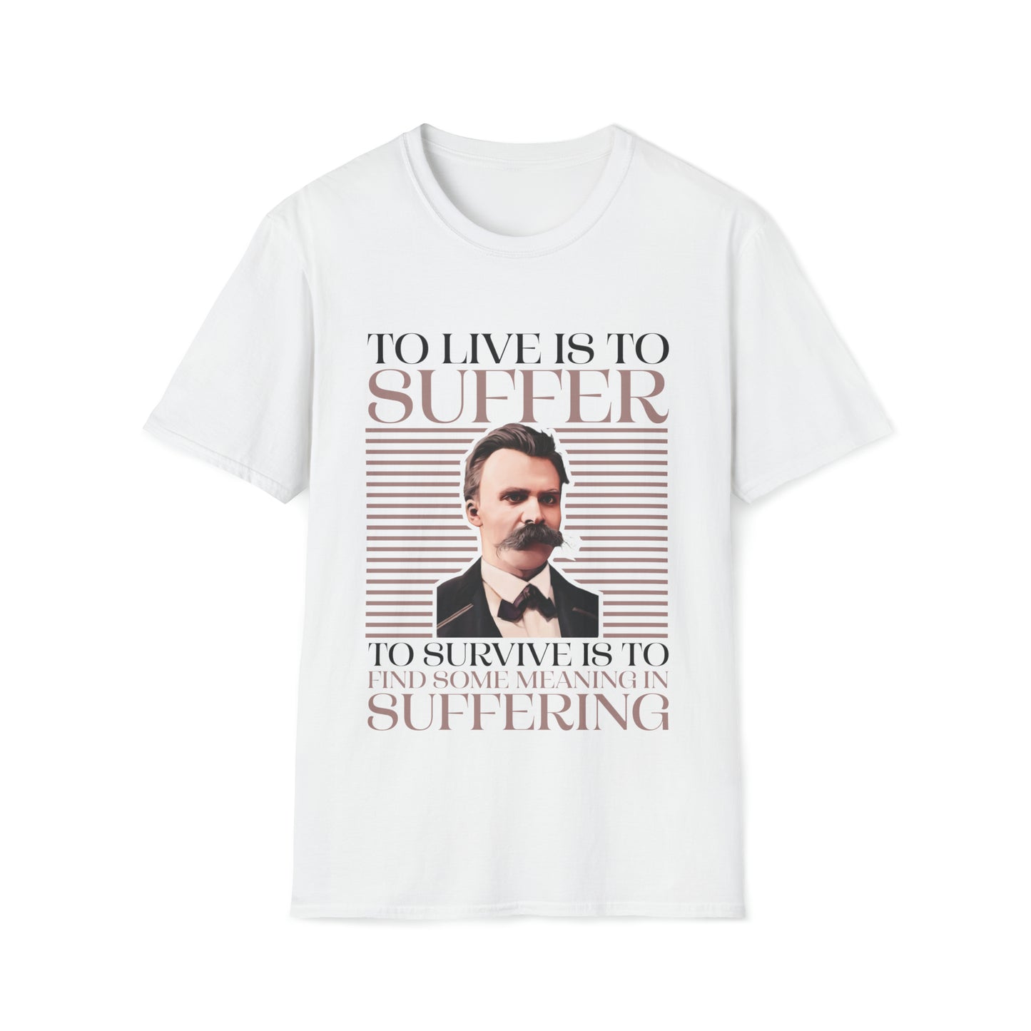 Friedrich Nietzsche T-Shirt (Light Colors)