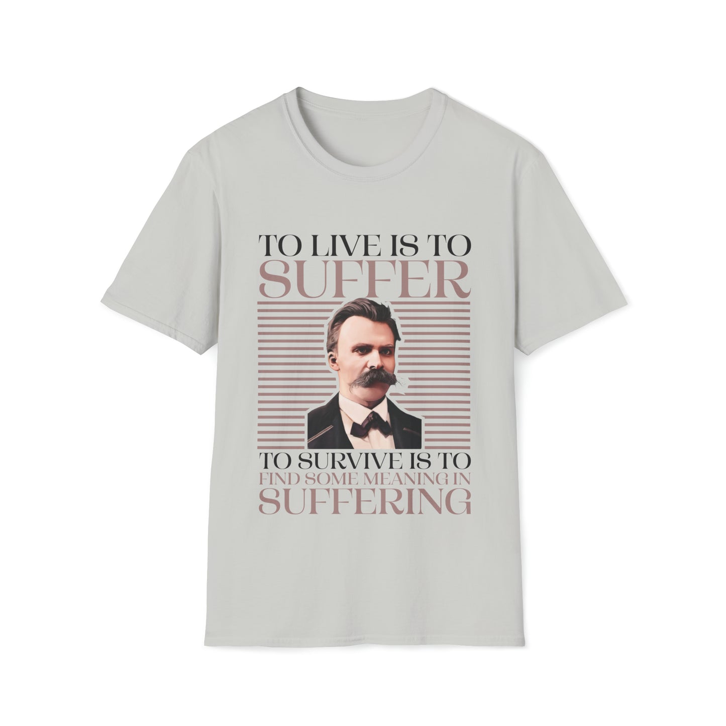 Friedrich Nietzsche T-Shirt (Light Colors)