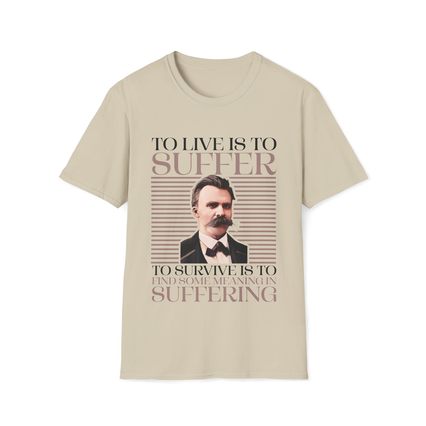 Friedrich Nietzsche T-Shirt (Light Colors)