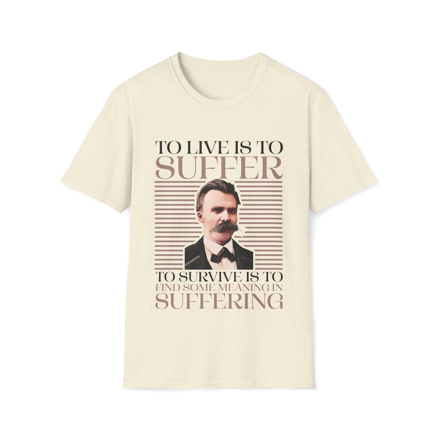 Friedrich Nietzsche T-Shirt (Light Colors)